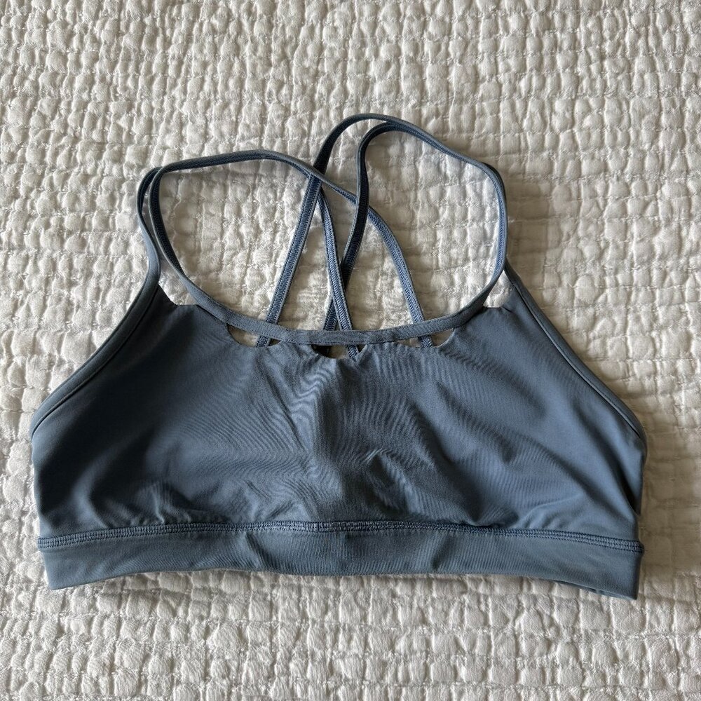 Lululemon Energy Bra Steel Blue Size 10